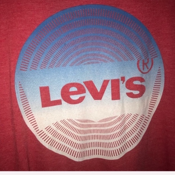 Levi’s red short sleeve graphic tee L - Picture 4 of 4